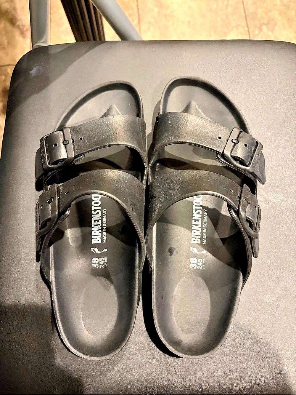 Birkenstock Arizona EVA Black Sandals EU 38